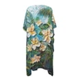thumbnail image 2 of HELLHERO High Quality Fabrics Swim Coverup for Poolside Casual Loose Long Frangipani, 2 of 6
