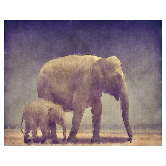 Masterpiece Art Gallery Along The Shore By Noah Bay Canvas Art Print 22" x 28"