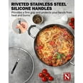 thumbnail image 4 of 8 Piezas Utensilios de Cocina Antiadherente Color Negro, 4 of 7