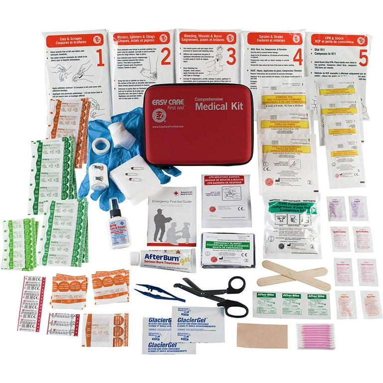 Easy Care Comprehensive First Aid Medical Kit