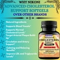 thumbnail image 6 of Nikoni Advanced Cholesterol Support 3600 mg Plant Sterols 14-in-1 Formula 120 Softgels, 6 of 10