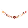 thumbnail image 1 of MasteelfCA Thanks Giving Party Banner Party Turkey Decoration Banner Decorative Party Banner, 1 of 7