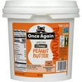 thumbnail image 2 of Once Again Natural, Creamy Peanut Butter, 5lb Bucket - Lightly Salted, Unsweetened - Gluten Free Certified, Vegan, Kosher, Non-GMO Verified, 2 of 4
