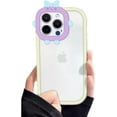thumbnail image 6 of Color Edge Phone Case with Cute Bow Knot Camera Frame Lens Protection, Shockproof Soft Clear Case for iPhone 11 Pro Max, 6 of 7