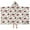 White Christmas Truck, variant on White Christmas Tree and Snowflake Pattern Hooded Bath Towel，50"x30" for Ages 3 To 12 Kids, Quick Dry Lightweight Soft Microfiber Hood Beach Towel Cover Up for Kids