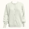 thumbnail image 6 of GEWSEY Cardigan Sweaters for Women Lightweight Knit Sweater Womens Long Sleeve Button Down Oversized Open Front Casual Fashion Cardigans (White, S), 6 of 6