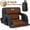 (1 Pack)Heated- XL - Thickened Pad, variant on ABORON 2 Pack Dual-Heated Stadium Seats for Bleachers with Back Support Extra Wide 25 Inch, Outdoor Waterproof Stadium Seat Portable Bleacher Chair with 6 Reclining Positions