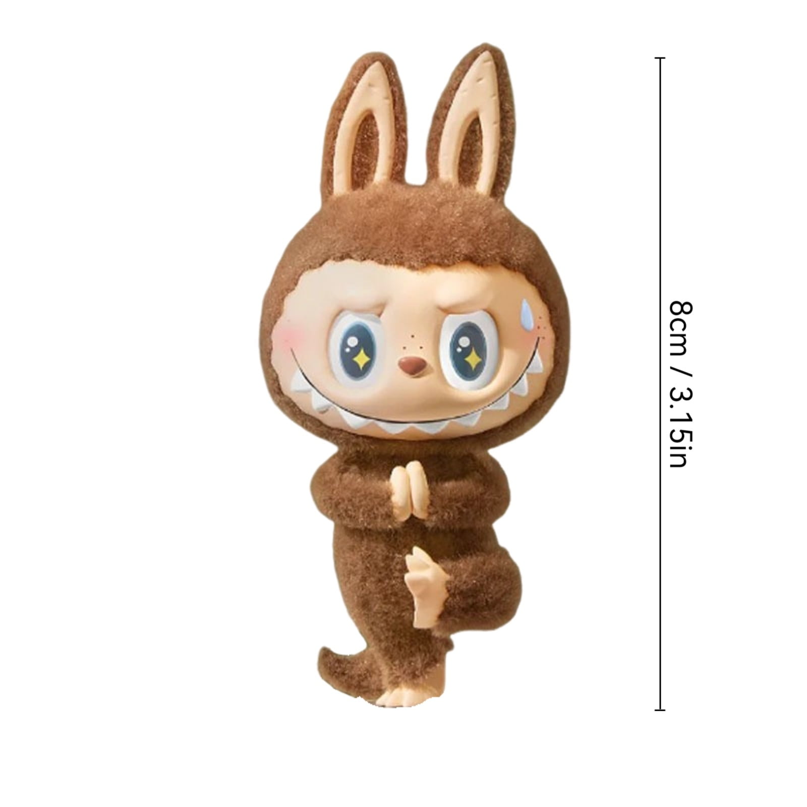 POP MART LABUBU Lazy Yoga Figures The Monsters Exciting Macaron