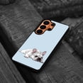 thumbnail image 4 of WIRESTER Shockproof Soft Rubber Cover Case for Samsung Galaxy S26 Ultra 6.9" 2026, French Bulldog Dog Lying Down Looking Up On Pale Aqua Background, 4 of 5