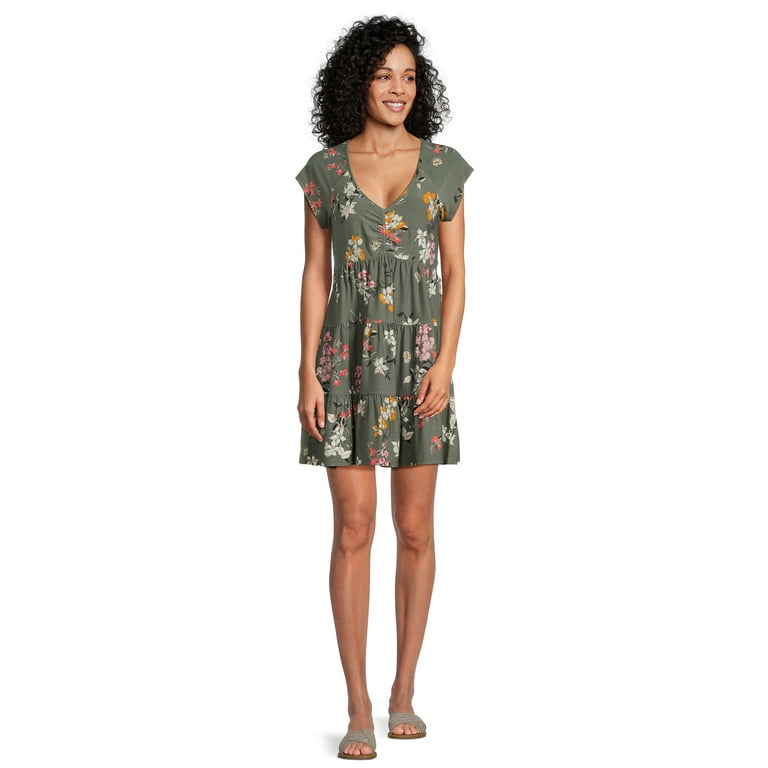 Jersey babydoll cheap dress