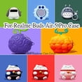 thumbnail image 4 of Para Realme Buds Air 5 Pro Funda Anti-Caída Serie De Dibujos Animados De Auriculares Suave, 4 of 4