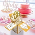 thumbnail image 3 of 3d 30th/60th70th Wedding Anniversary Card For Husband Wife Personalized Note And Envelope Included Artistic Pop-up Greeting Card, 3 of 4