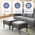 thumbnail image 3 of POCASSY Wicker Outdoor Ottoman, 3 of 6