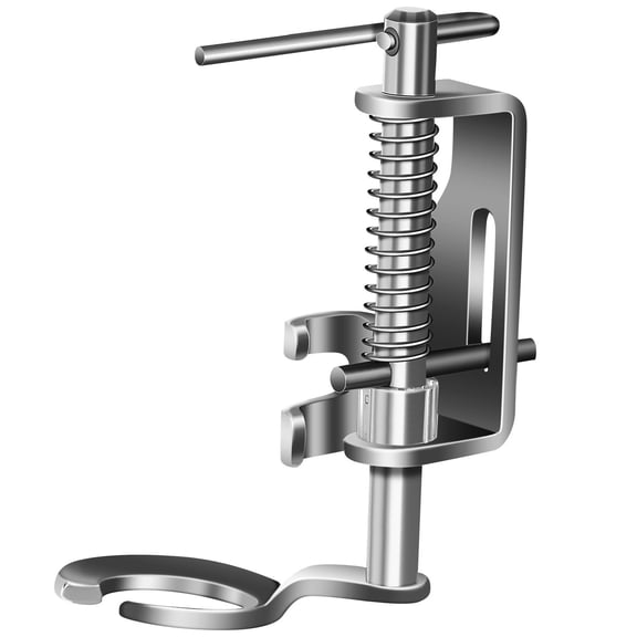 WRITWAA Metal Embroidery Presser Foot Attachment for Domestic Sewing Machines, , 1 Set for Precision Stitching