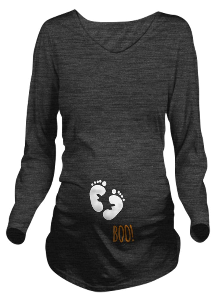Cafepress Funny Halloween Long Sleeve Maternity T Shirt Walmart Com Walmart Com