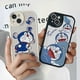 thumbnail image 3 of Samsung Galaxy A32 A52 A52S A12 A50S A30S A22 LTE M22 M32 M12 A03S A02S A21S A51 A50 4G 5G Cute Cartoon Smile Doraemon Shockproof Oval Camera protection Silicon Soft Phone Case Full Back Cover STX 05, 3 of 4