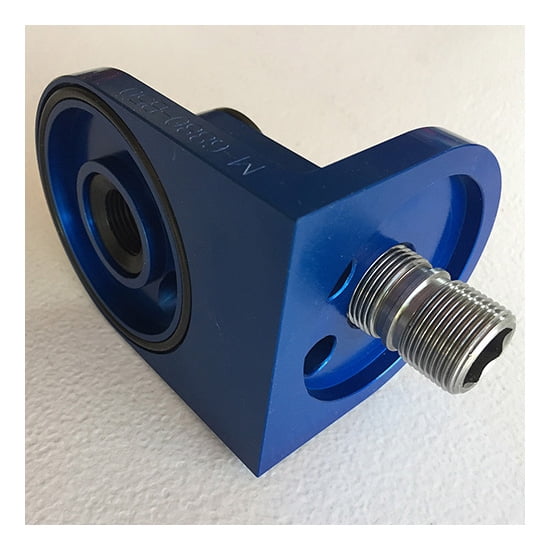 Ford Racing Push Rod V8 90 Degree Billet Oil Filter Adapter