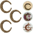 thumbnail image 1 of MODANU - 3 anillos de corona de vid con forma de luna, ramas de vid, guirnalda de ratán navideña, decoración para manualidades, bodas, fiestas, 11.8 pulgadas, 1 of 8