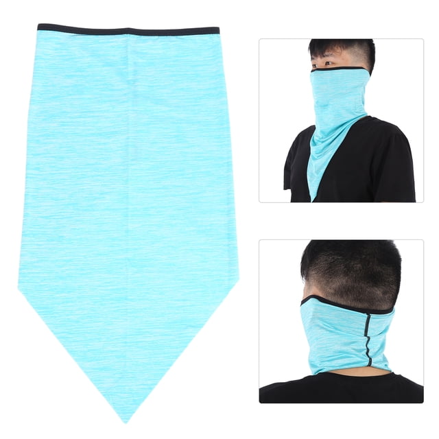 Bufanda Triangular De Seda De Hielo, LF7159 Bufanda De Seda De Hielo Para Exteriores Bufandas De Protección UV Diseño Fácil De Usar
