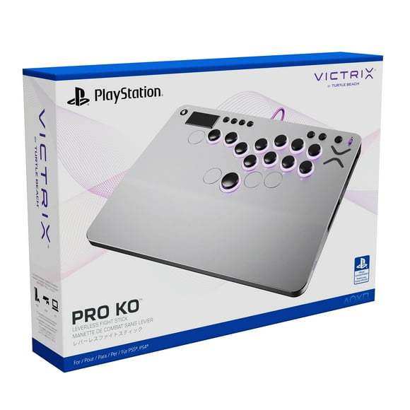 Manette de combat sans levier Victrix Pro KO Leverless Fight Stick (PlayStation)