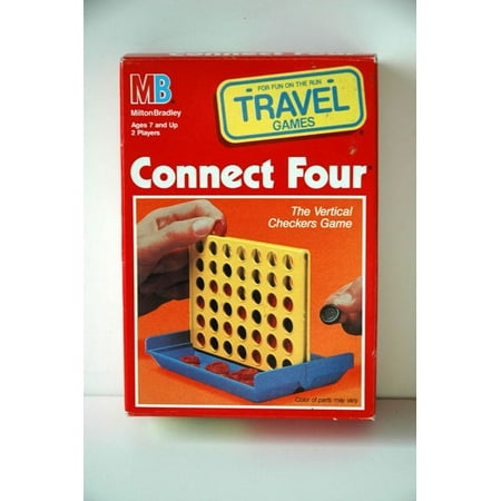 Travel Games Connect Four 1989 Version