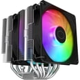 thumbnail image 3 of Cooler Master Hyper 620S Dual Tower CPU Air Cooler, ARGB Sync, 120mm PWM Fan, 6 Pipes, 3 of 11