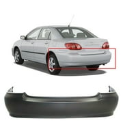 Rear Bumper Cover For 2003-2008 Toyota Corolla Sedan 5215902911 TO1100208