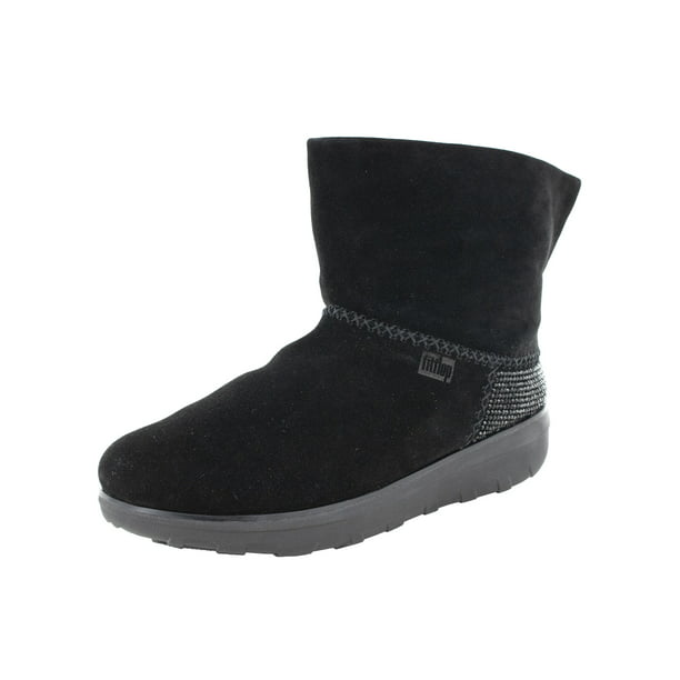 Alexander Graham Bell capaciteit regelmatig Fitflop Womens Mukluk Shorty II Shimmer Crystal Boot Shoes, Black, US 5 -  Walmart.com