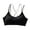 Black, variant on Steel Thin Shoulder Straps with Beautiful Back Tube Top, Chest Wrap Steel Sling Bra with Chest Pad Underwear for Daily/Party, Spring/Summer/Autumn