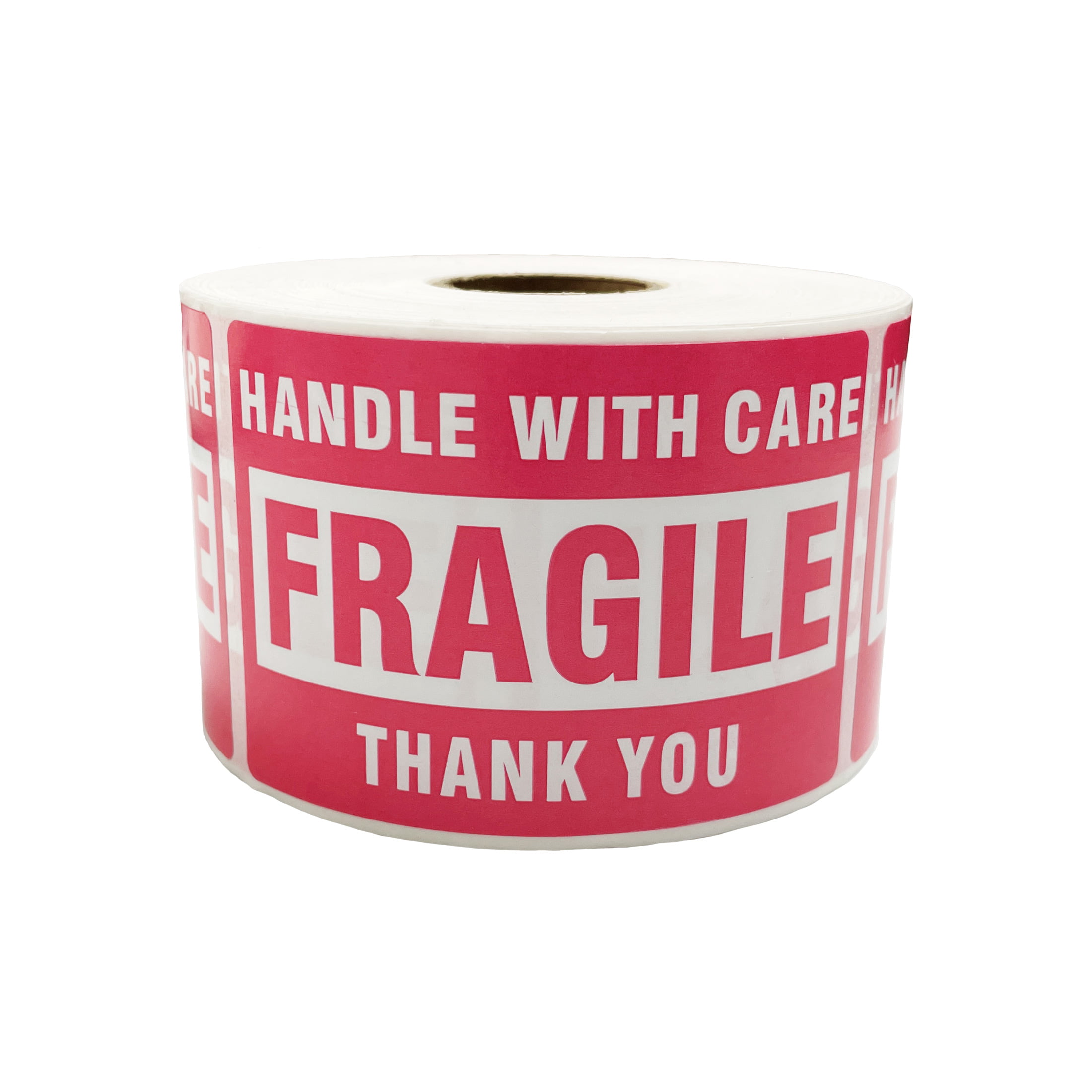 120pcs Fragile Handle With Care 7x5cm Self-adhesive Shipping Label Stickers Warning Label Sticker