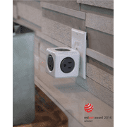 PowerCube Original USB, 4 sockets, Grey