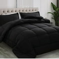 thumbnail image 1 of All Season Queen Size Comforter Set Premium GSM Soft Quilted Down Alternative Comforter+ Pillow Shams with Corner TabsMachine Washable Queen（ * ）, 1 of 6