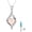 D: Teardrop, variant on 925 Sterling Silver Urn Necklace for Ashes, Cross/Sunflower/Dragonfly/Teardrop/Sea Turtle Locket Memorial Necklaces Keepsake Cremation Jewelry with Filling Tool for Animal Human Ashes