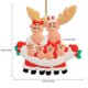 thumbnail image 3 of Reno Familiar Con Adorno Navideño Personalizado 2021 Para Decoración De Árbol De Navidad Eigraketly HA042011-04, 3 of 6