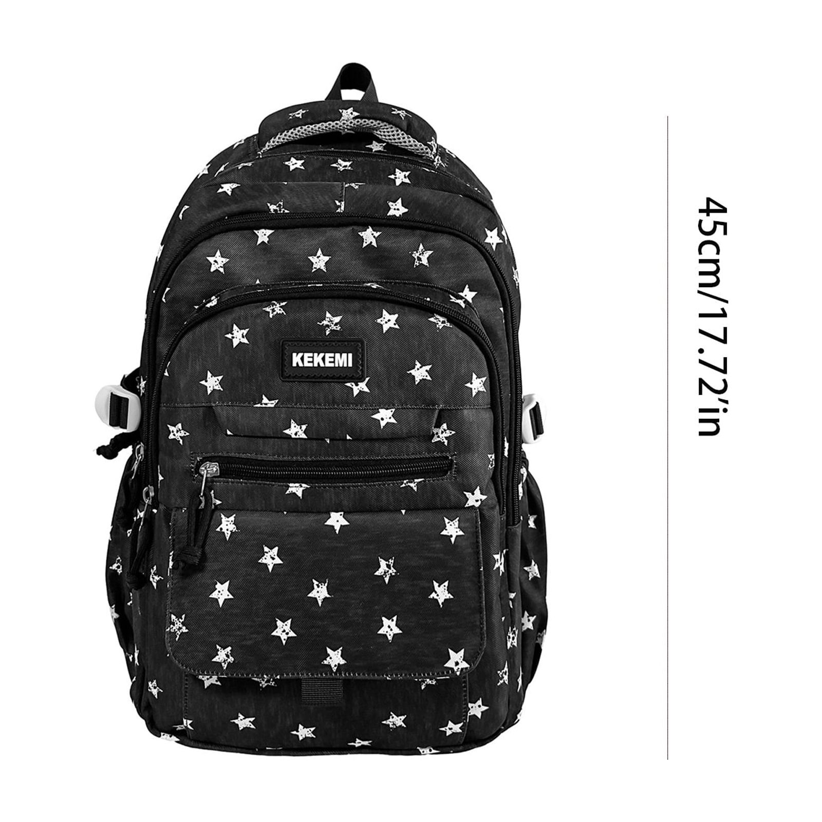 Mochila Escolar para Niñas Niños Bolso para Primaria Secundaria Viaje para Edades 6-14 (Rosa) 3