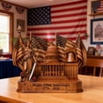 thumbnail image 5 of XINGAG 250th Anniversary Decor 1776–2026, 4th of July Patriotic Table Decorations, Red White and Blue Patriotic Decor, Memorial Day Decorations Independence Day Home Office Table Centerpieces Sign, 5 of 7