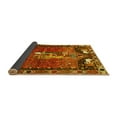 thumbnail image 2 of Ahgly Company Indoor Rectangle Animal Yellow Traditional Area Rugs, 7' x 9', 2 of 4