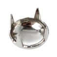 thumbnail image 5 of 1000X Copper 8mm Silver Round Cone Punk Decoration Silver, 5 of 5