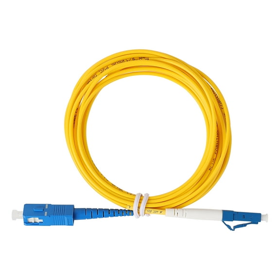 Unique Bargains LC to SC Fiber Optic Internet Cable Single Mode Replacement Jumper Cord
