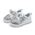 thumbnail image 4 of Toddler Little Kid Girls Running Shoes Sports Sneakers Princess Casual Glitter Shoes, 4 of 7