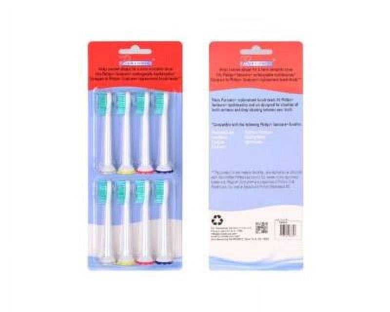 Pursonic psrb8- 8 pack replacement brush heads for philips sonicare