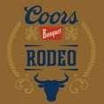 thumbnail image 4 of Tee Luv Men's Coors Banquet Rodeo Beer Logo Hoodie (S), 4 of 6