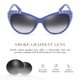 thumbnail image 4 of Gafas de sol Giselle Retro Cat Eye Rhinestone UV400 para niños, 4 of 7