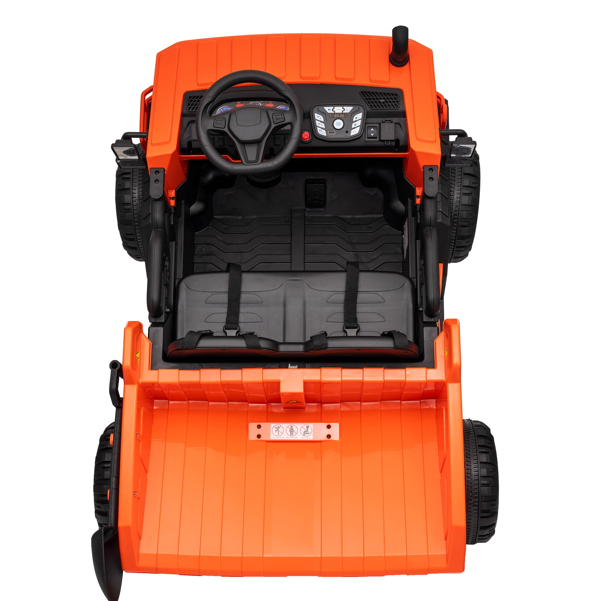 Jorfly 24V Ride On Car for Kids,Battery Powered Electric UTV Toys w/Remote Control, Gift Bow, 4x150W, 4WD/2WD, 3 Speeds, Shock Absorbers, Bluetooth, LED, 4.5MPH Max,Pink