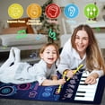 thumbnail image 4 of Musical Mat Baby Toys for 1 Year Old Kids, 2 in 1 Musical Toys Toddler Piano & Drum Mat with 2 Sticks, Baby Musical Mat, Gifts for 1 2 3 Year Old Boys Girls, 4 of 6