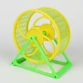 thumbnail image 2 of Hamster Roue pour Roue de Course Silencieuse en Plastique Roue d'Exercice pour Gerbille Chinchilla, 2 of 10