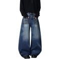 thumbnail image 2 of Conairie Big And Tall Jeans for Men Casual Stretch Denim Pants Solid Lightweight Comfortable Outdoor Hiking Pants With Pocket Blue XXXL, 2 of 6