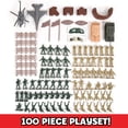 thumbnail image 2 of Set de juguete Sunny Days Military Battle Group con 100 soldados, 2 of 8
