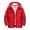 Red, variant on Men's Plus Size Thick Jacket Casual Loose Fit Winter Coat