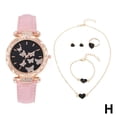 thumbnail image 1 of New Women'S Watch Fashion Personality Simple Watch Five-Pointed Star Digital Leather Belt, 1 of 9